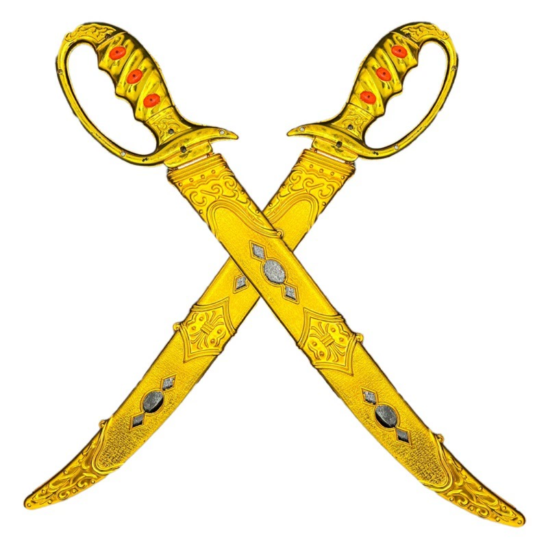 В наличии увеличение пластикового цвета Покрытие мачете палаш 14 Военный нож оружие реквизит живописная игрушка пластиковый меч