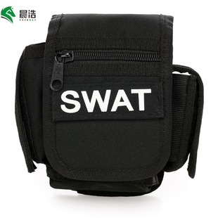 Chenhao Multifunctional Waist Bag Hanging Bag Tactical Military Fan Bag Outdoor Military Fan Mobile Phone Bag Camouflage Small Square Bag Duty Waist Bag