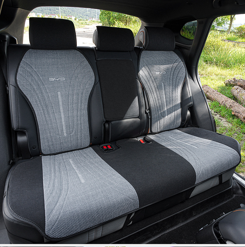 2025 Byd Song Plus Dmi Special Seat Cover Linen Car Seat Cushion Four-Season Universal Breathable Seat Cushion Cover