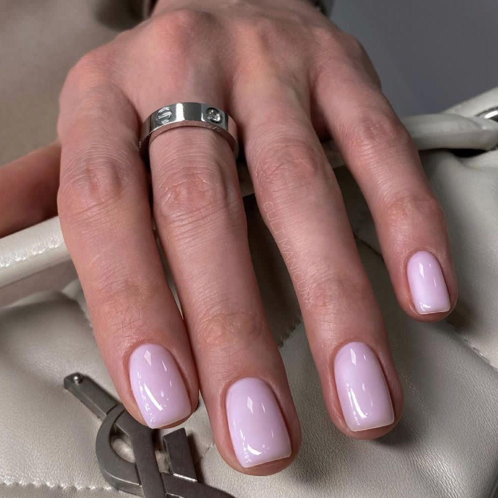 Transfronterizo de las mujeres portátiles manicura al por mayor simple medio y rectangular color sólido manicura uñas parche desgaste uñas al por mayor