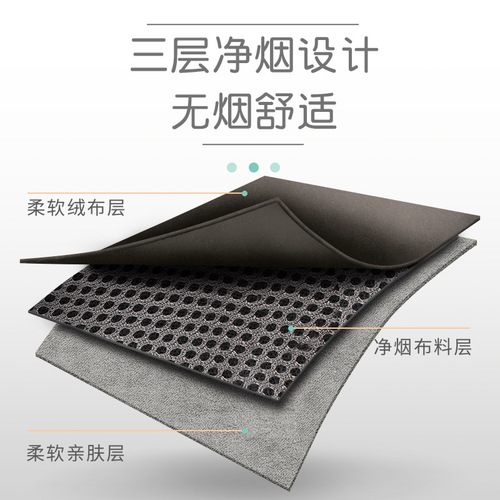 Moxibustion cloth cover wholesale multi-link household suede smokeless brass moxibustion box waist and abdomen portable moxibustion cloth cover