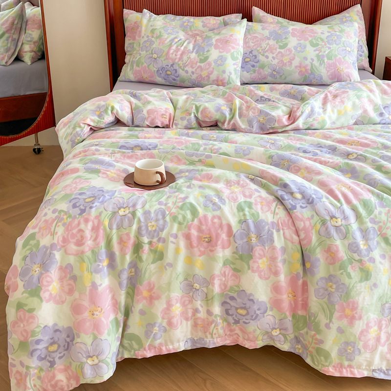 봄에 [핫추천 - A급 면 100% 더블 레이어 원사]