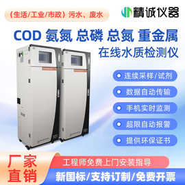 水质在线COD氨氮总磷总氮检测仪锰六价铬实时分析水质监测仪