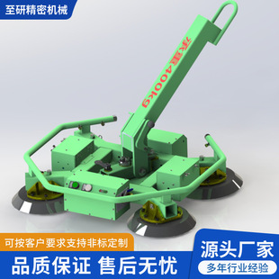 Electric Suction Cup Gripper Glass Sheet Steel Plate Lifting Crane Equipment Vacuum Suction Crane Stone Slab Cutting and Loading Machine