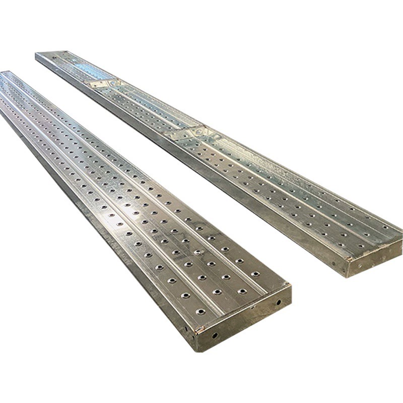 Утолщенная оцинкованная стальная доска для строительных площадок, стальная рифленая доска 3.4m мм, стальная рамная доска шириной 250 мм, производитель строительных лесов