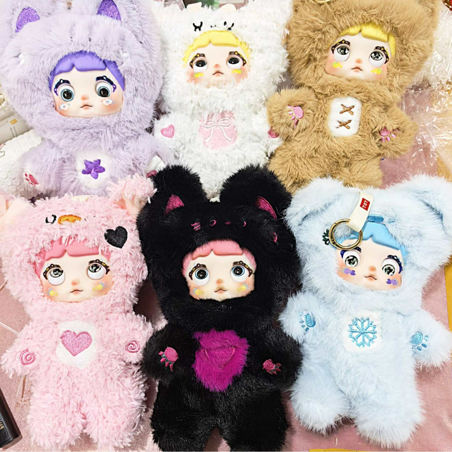 糯米儿娃娃i可爱不打烊毛绒盲盒潮玩偶公仔手办送人女生礼物迷你