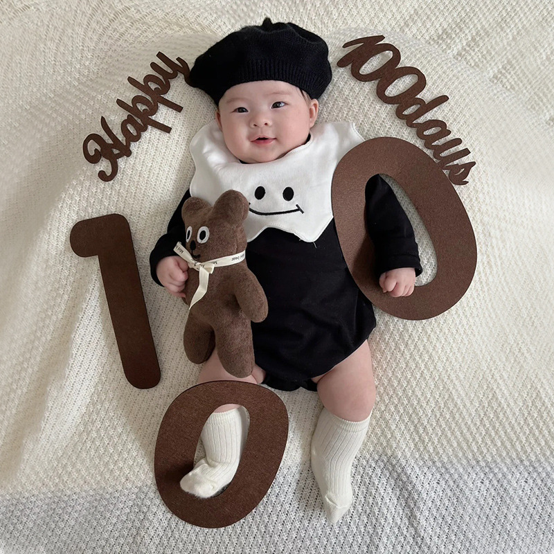 100-Day Snake Baby Bed Full Moon Arrangement Photo Props Background Cloth Ritual Newborn Male and Female 100 Decorations