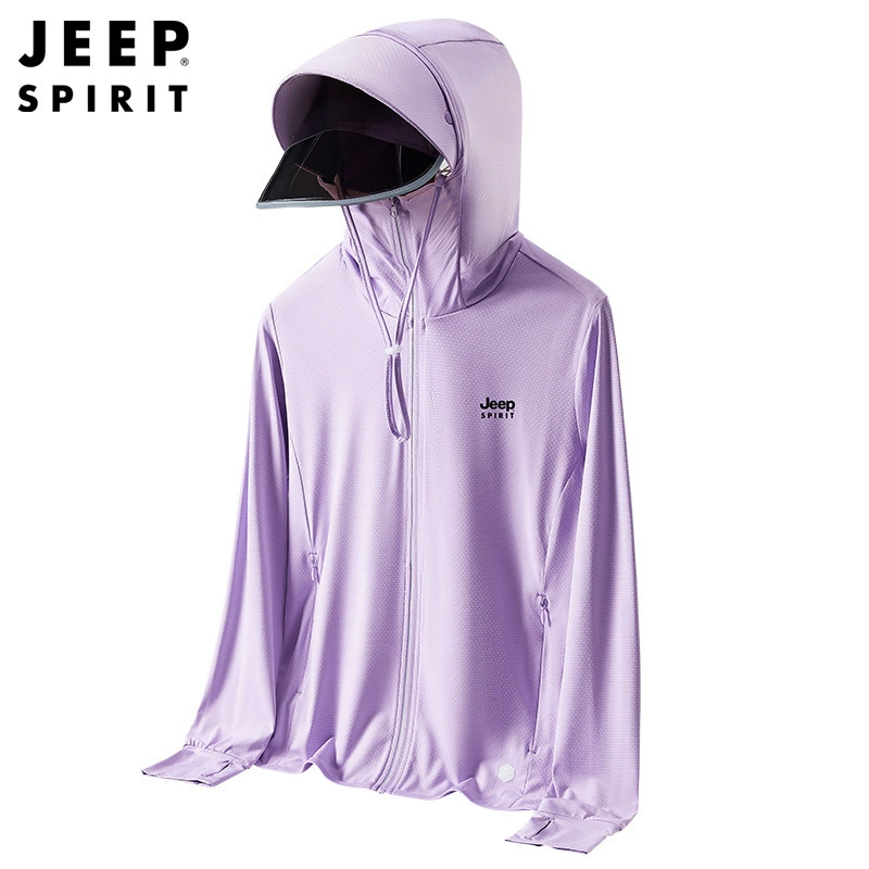 ДЫХАЮЩАЯ ПРЕДОСТОРОЖНОСТЬ КОМБИНАЦИЯ JEEP/吉普: одежда для путешествий летом с защитой от солнца, ветровка, для любимого, защита от UV