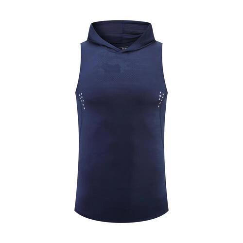 Men's Sports Tank Top Running Top Quick-Drying Breathable Hooded Sleeveless T-Shirt EBay Fitness Training Clothes