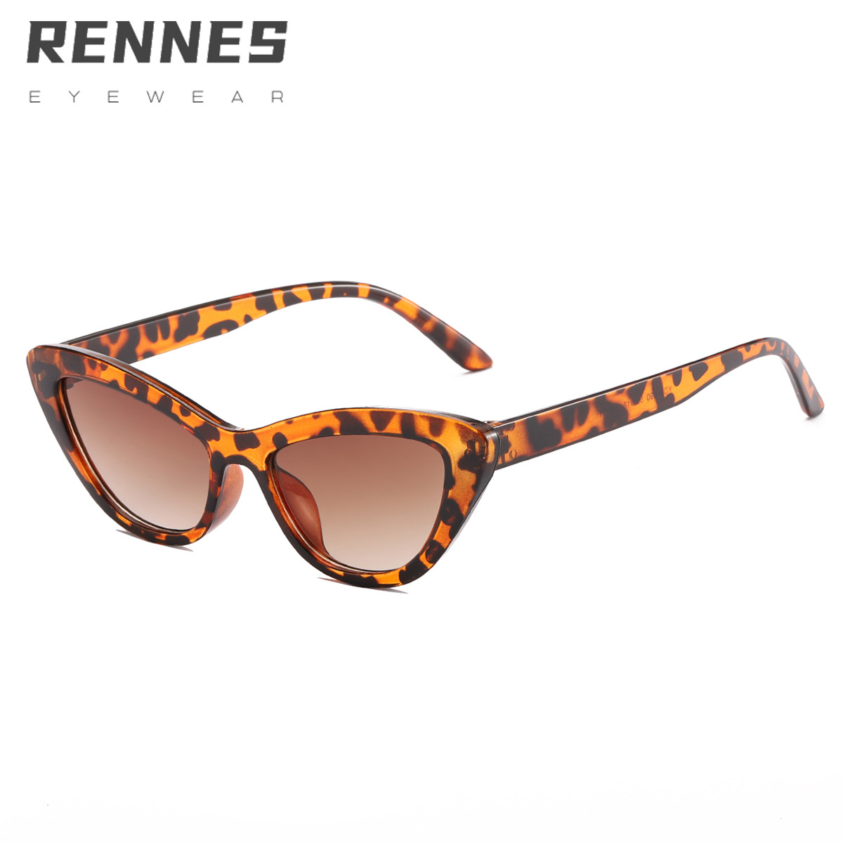 2021 Nuevo triángulo ojo de gato gafas de sol transfronterizo europeo y americano gafas de sol mujer calle personalidad gafas de sol 97090