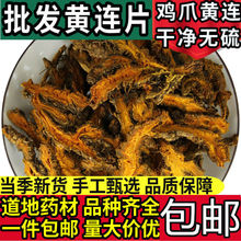 黄连  黄连片 黄莲四川鸡爪黄连 黄连 粉 黄 莲 片