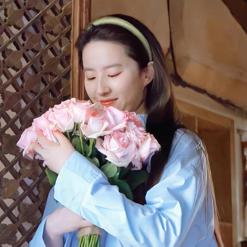 Go where the wind blows Liu Yifei Xu Hongdou's same style hairpin hairband for women high skull green forest headband hair accessory