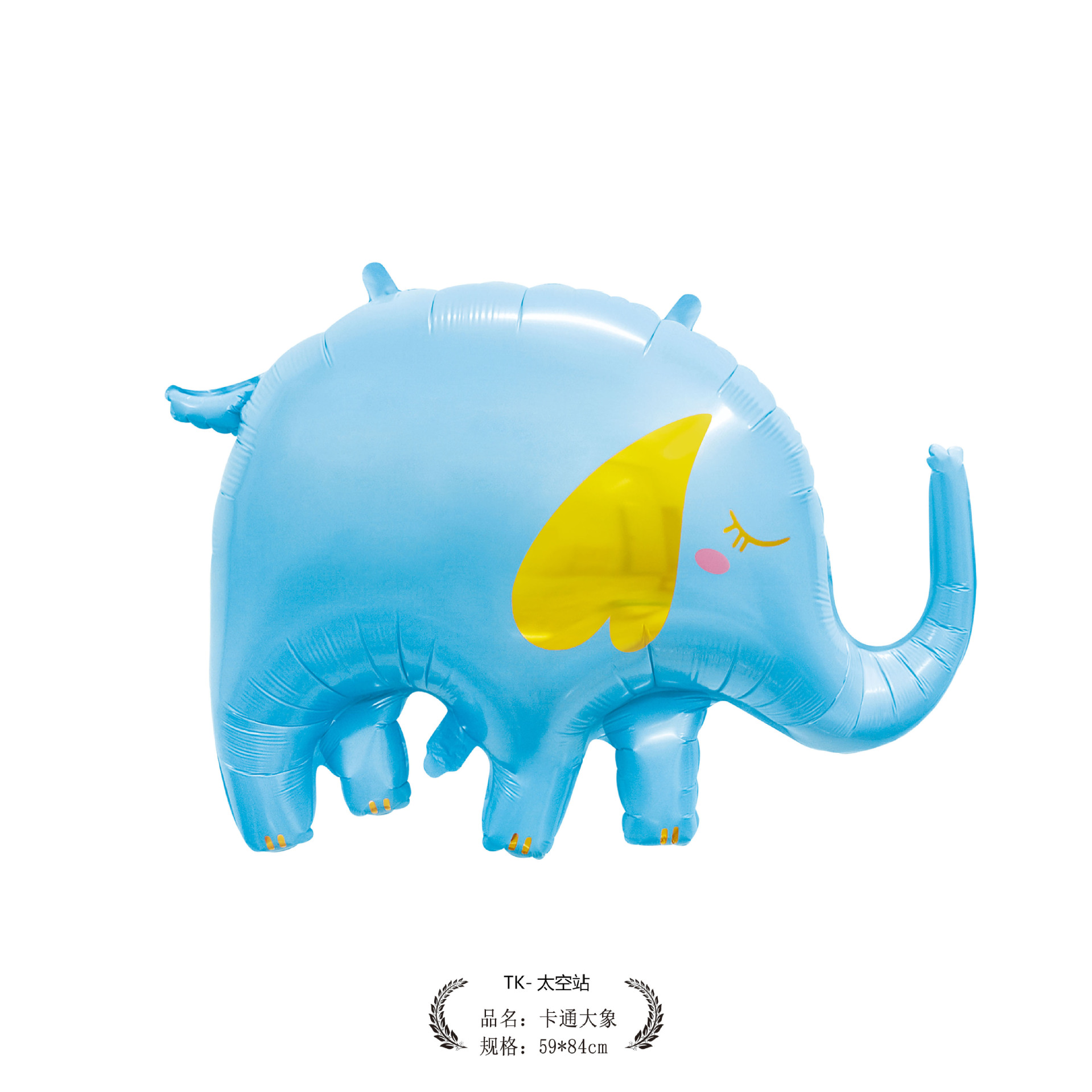 Animales de dibujos animados en forma de globo de aluminio para niños fiesta de cumpleaños mercado nocturno puesto de globo mercado nocturno al por mayor