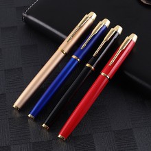 插套式商务金属签字笔办公会议宝珠笔可定logo广告活动纪念礼品笔