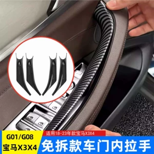 18-24 BMW X3 X4 IX3 G08 Qapı Tutacağı Daxili Qoruyucu Örtük