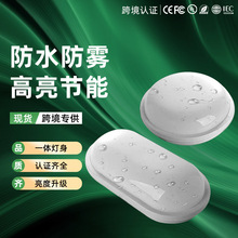 跨境led防潮灯防水防爆照明灯浴室卫生间壁灯户外仓库超亮三防灯