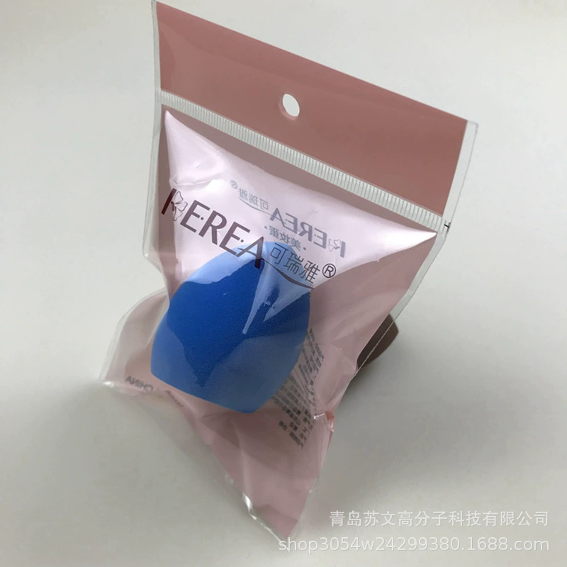 Cosmetic sponge, makeup primer drop-shaped, soft heel, pack