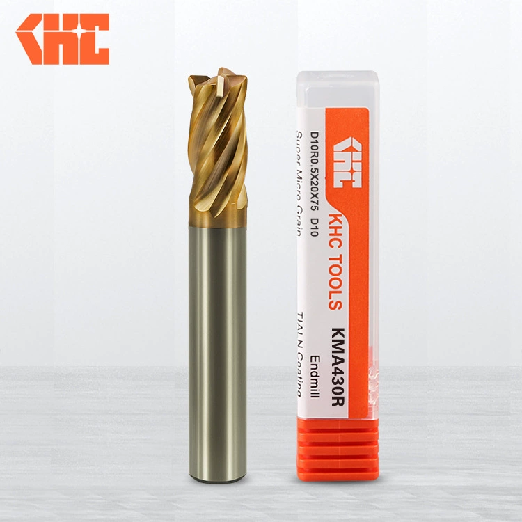 Фреза из сплава круглого носа Высокая твердость высокая точность износостойкость 70 градусов CNC тонкая фрезерная фрезерная фрезерная машина из вольфрамовой стали