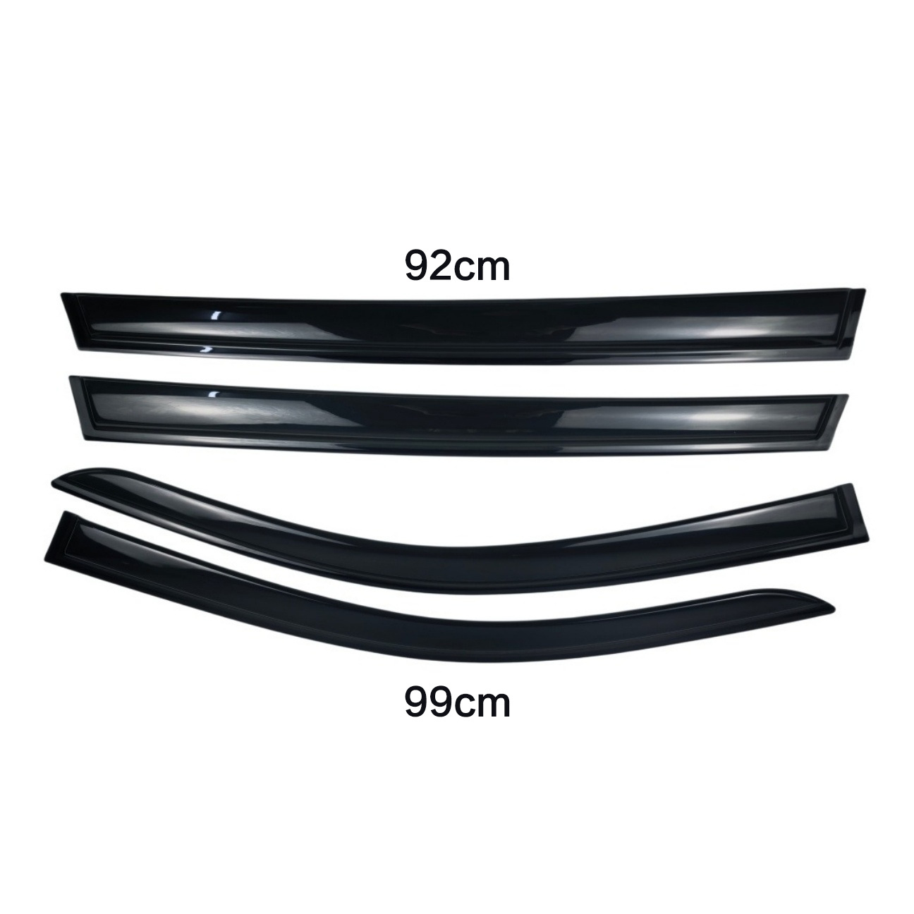 Suitable for 2017-2023 Tiguan L car window rain guards, car rain visors, rain shields, exterior modification accessories