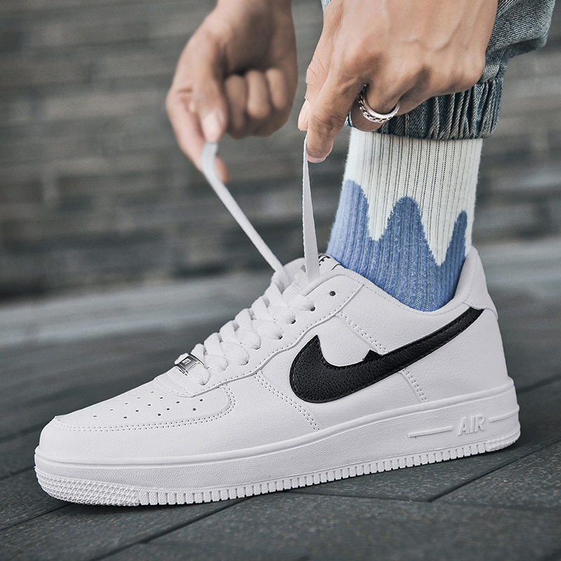 跨境aj男鞋大码低帮板鞋空军一号小白鞋情侣女鞋休闲运动篮球潮鞋