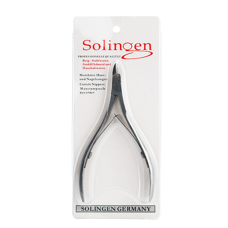Exfoliating pliers for manicure stainless steel