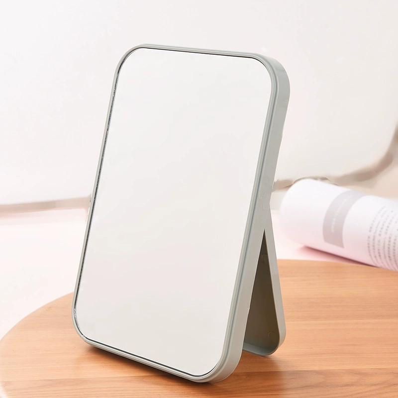 Настольное косметическое зеркало портативное складное, прямоугольное, лёгкое 23×15,8 см