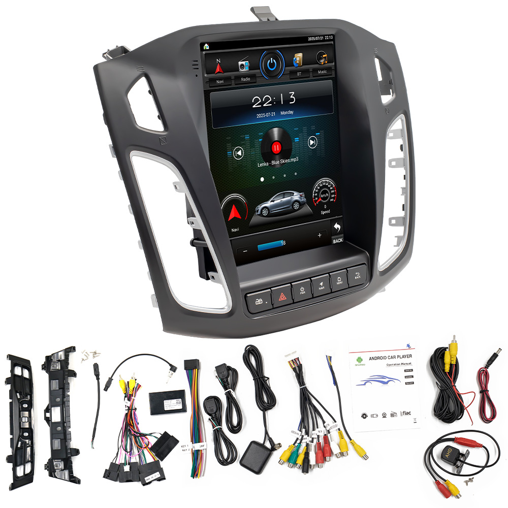 Aplicable a 12 ~ 18 tipos de Ford Focus Android All-in - One de navegación de automóviles de cuatro núcleos / ocho núcleos de motor de automóviles