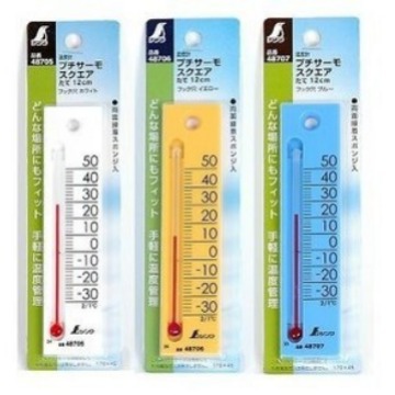 日本企鹅SHINWA亲和48707悬挂粘贴家庭用温度计48705 48706