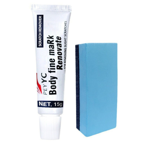Car scratch removal abrasive, car paint scratch repair agent, car mark and scratch repair wax, car polishing wax