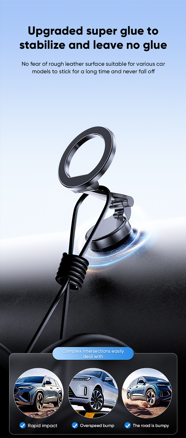 Magsafe Car Mobile Phone Holder Magnetic Mobile Phone New Car Supplies Foldableing 360 Navigation Mobile Phone Holder