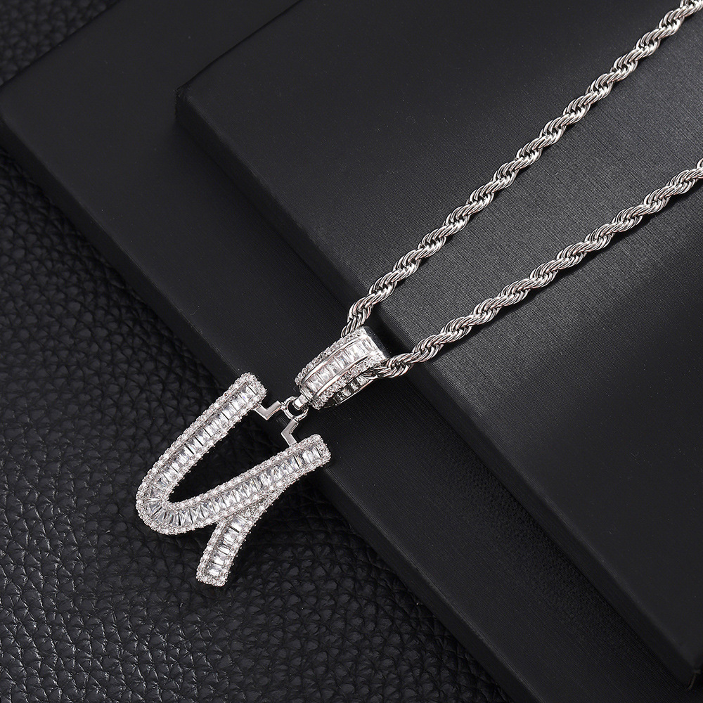 U + 20inch Twist Chain (silver)