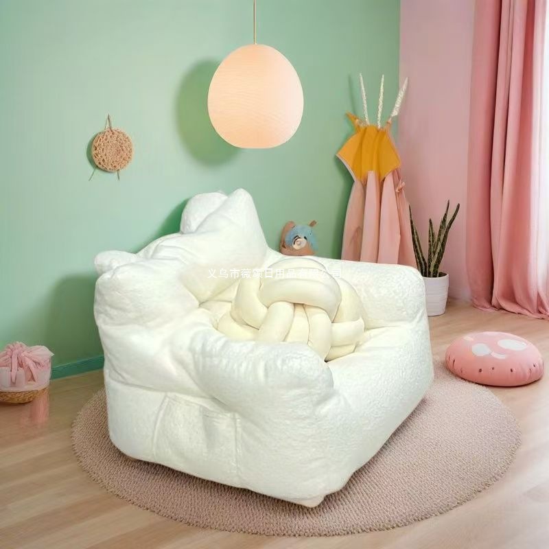 Single Sofa Small Home Bedroom Living Room Lazy Sofa Can Lie down and Sleep Balcony Leisure Tatami Small Sofa