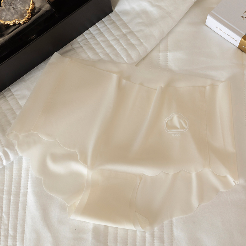 De las mujeres de seda Mora antibacteriano entrepierna sexy más tamaño delgada chica hielo triángulo shorts cabeza ropa interior sin costuras