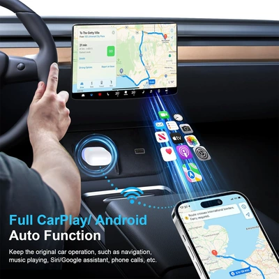 Simsiz CarPlay və Android Auto and Android Two-In-One Wired
