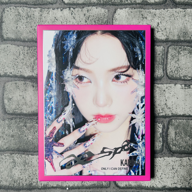 Aespa regular flash postcard set of 8 photo postcards around the same style