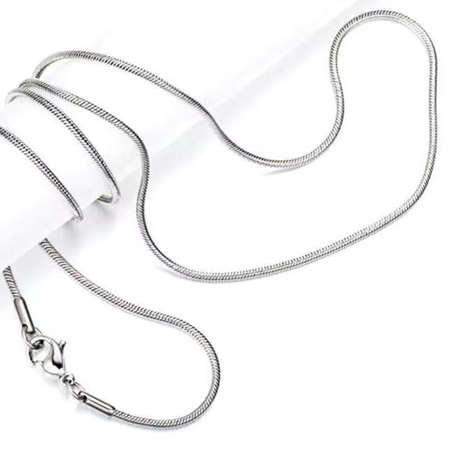 Snake Bone Necklace Men Vintage Style Trendy Niche Collarbone_voghion.com