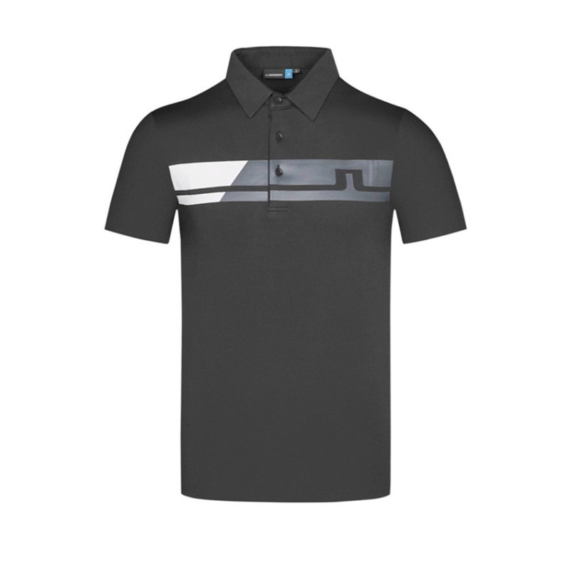 South Korea hot sale summer new men's golf sports polo shirt table tennis clothes printed quick-drying top South Korea hot sale summer new men's golf sports polo shirt table tennis clothes printed quick-drying top