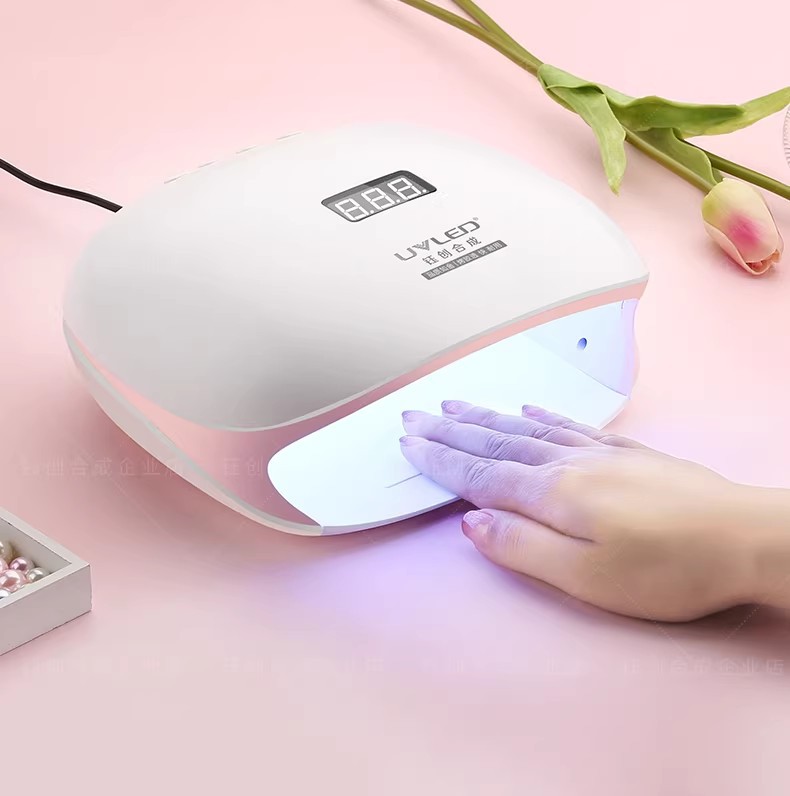 Yuchuang Synthetic SUN4S Tırnak Lambası SUNUV Ağrısız Işık Tedavi Makinesi Dükkan Açma Pişirme Lambası Tırnak Cılaması Jel Kurutma Makinesi
