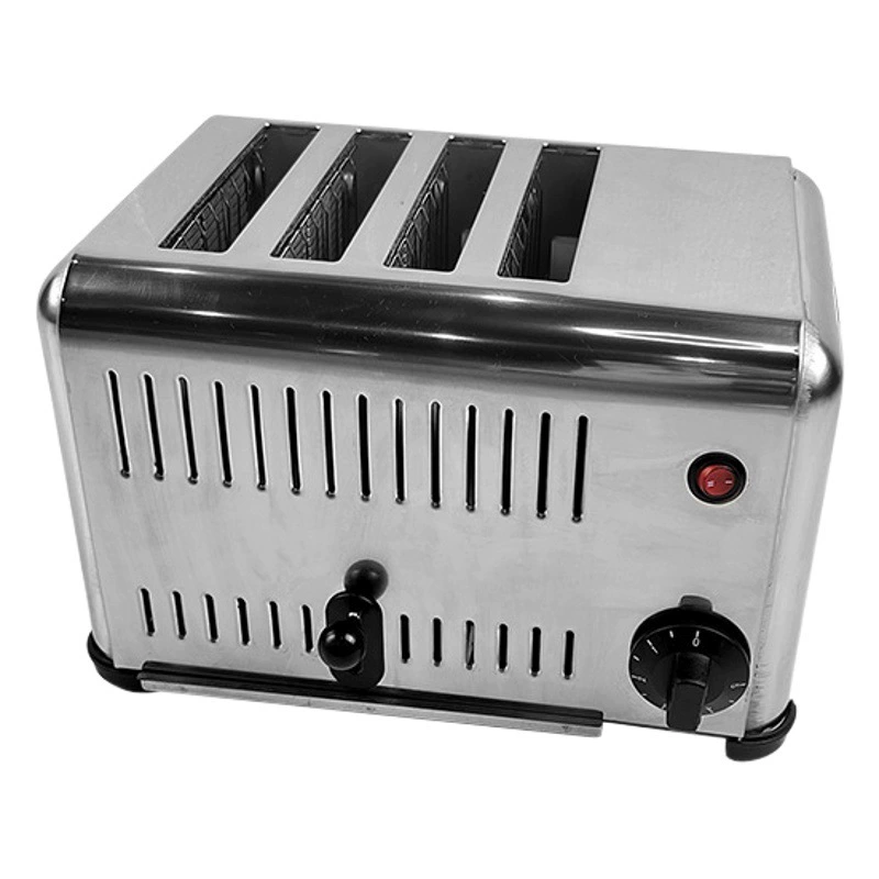 Роскошный коммерческий тостер из четырех частей, тостер из шести частей, тостер из нержавеющей стали, тостер