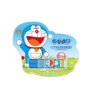 Children's lip balm Doraemon Tianle children's strawberry lip balm 5G children's autumn and winter dry crack moisturizing lip