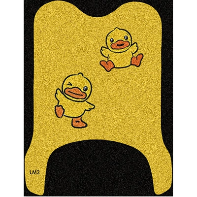 Electric vehicle foot mat: vehicle floor mats, electric - two-little-yellow-ducks