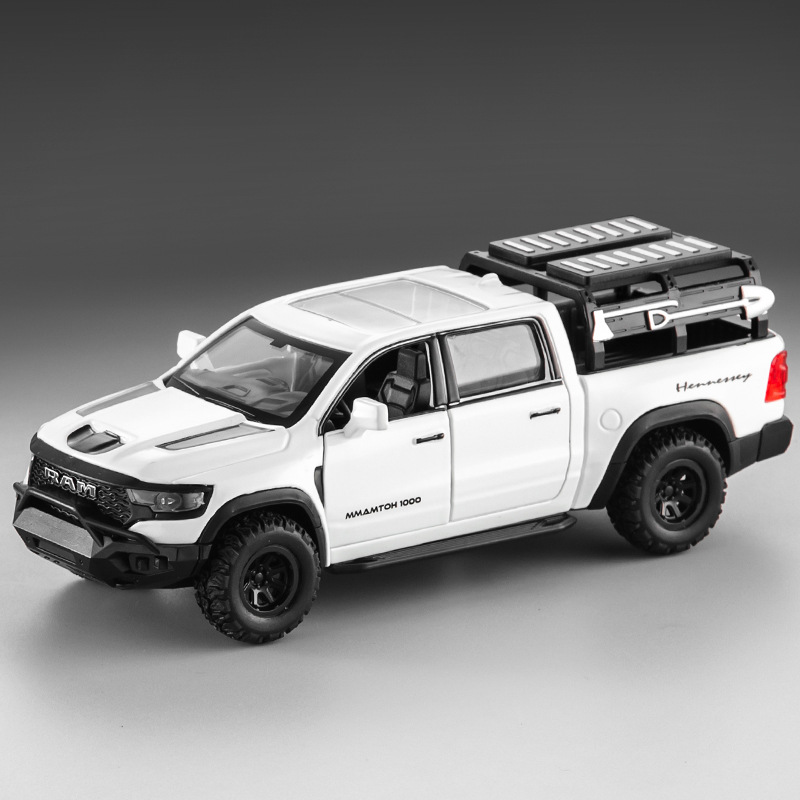 Modelo de Auto de Aleación 1/32 C55504A con Luz y Sonido para Niños