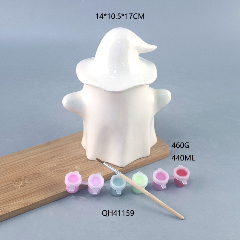 Regalos de Navidad cerámica DIY árbol de Navidad forma taza pintada taza de agua potable taza de leche taza de agua