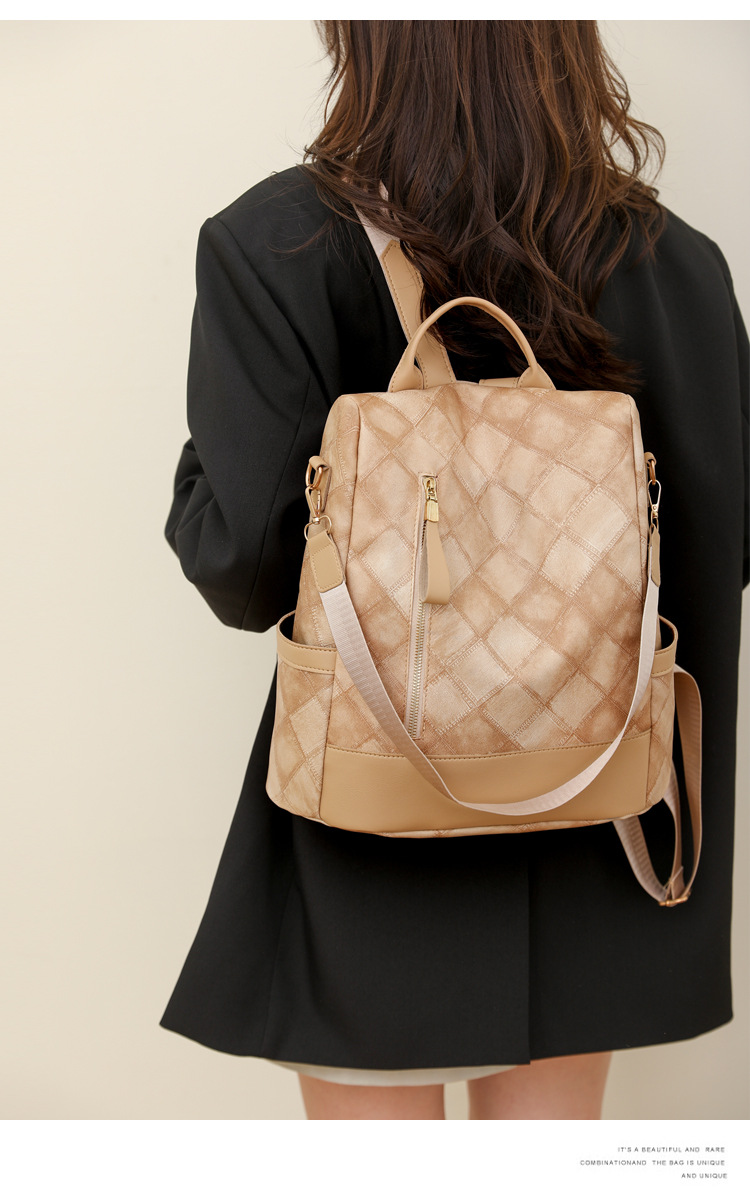 Multifunctional Anti-theft Backpack For Women Large Capacity Bag_voghion.com