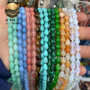 6*9mm�A��ˮ��ɢ���ֹ�DIY��Ȼʯ���۬�觴����Ӓ쉋���h�Ʒ���l