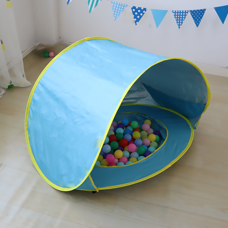 Beach Speed Open Children's Tent Outdoor Folding Sunshade Children's Game House Beach Baby Water Play Tent