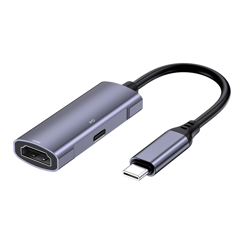 2-in-1 Usb3.0 Expansion Dock Adapter Pd100W Fast Charging HDMI 4K Hub Type-C Docking Station 2-in-1 Usb3.0 Expansion Dock Adapter Pd100W Fast Charging HDMI 4K Hub Type-C Docking Station