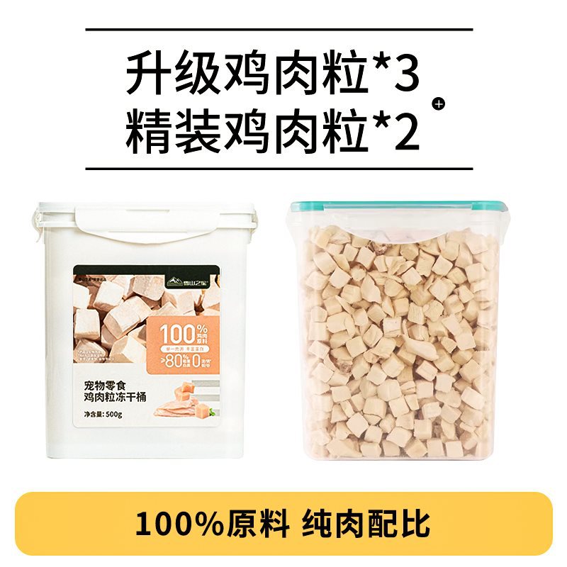 ◎▽【2.5kg 실속 세트】 닭고기 큐브 2500g◎▽