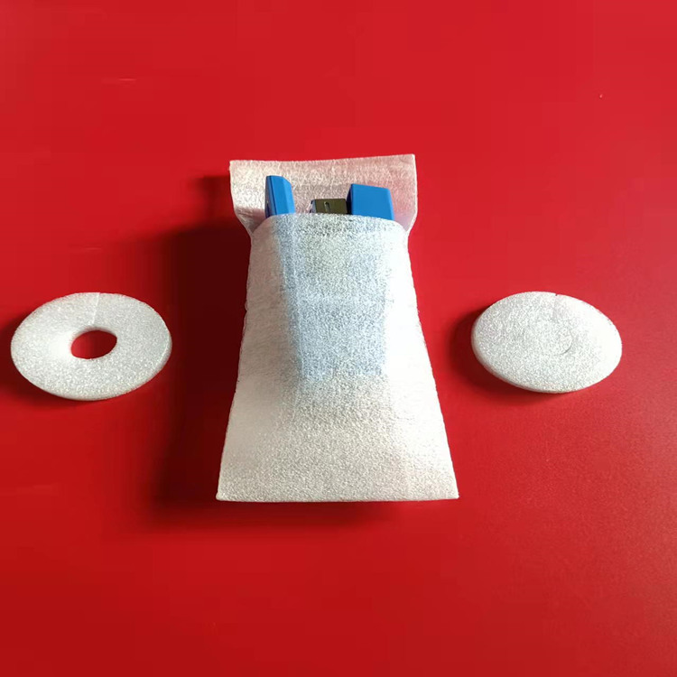 大量生产0.5mm厚度单面覆膜珍珠棉袋 垫子防撞泡沫板片材