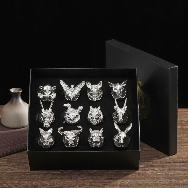 실버 12컵 선물 상자